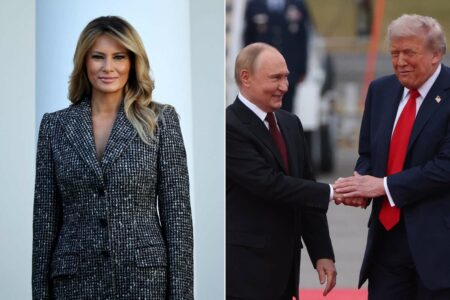 Donald Trump i dha Putinit letër nga Melania