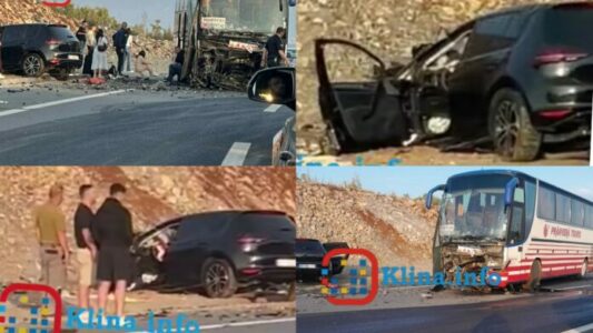 Një i vdekur dhe pesë persona të lënduar nga aksidenti në Gjurgjevik i Madh të Klinës