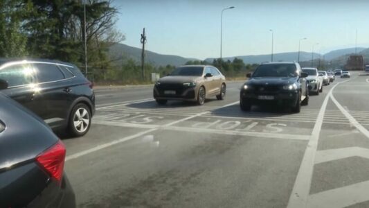 Mbi 61 mijë qytetarë nga Kosova kaluan sot në Shqipëri