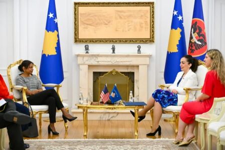 Osmani priti në takim Prattipatin, diskutuan zhvillimet e fundit dhe çështjen e konstituimit të Kuvendit