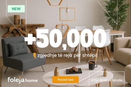 foleja home sjell mbi 50,000 produkte të reja për shtëpinë tuaj!