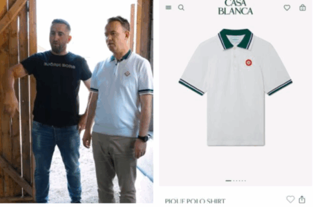 Peci vizitoi bujkun në Bare veshur me një maicë franceze që kushton hiç më pak se 320 euro