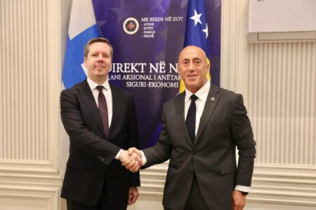 Haradinaj kërkon mbështetjen e Finlandës për anëtarësimin e Kosovës në NATO