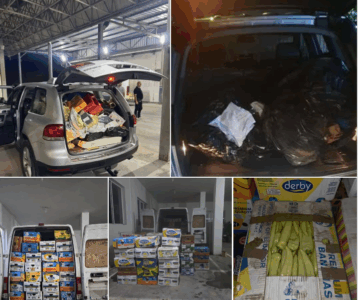 “1.500 kg speca nga Serbia” – Policia parandalon dy raste të kontrabandës me mallra