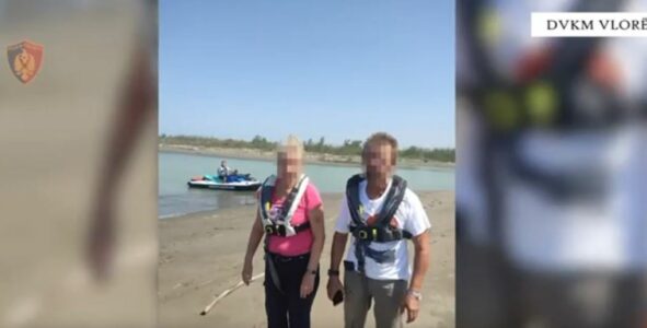 Ishin bllokuar në det, shpëtohen dy turistët gjermanë