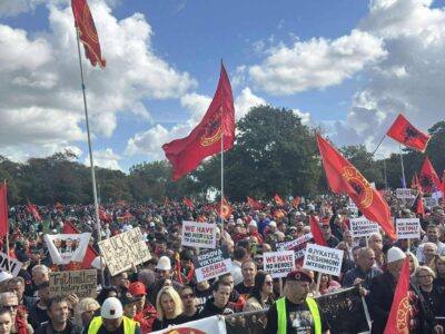 OVL-UÇK falënderon qytetarët që morën pjesë në protestë në Hagë: Mesazhi ishte i qartë, jo në emrin tim