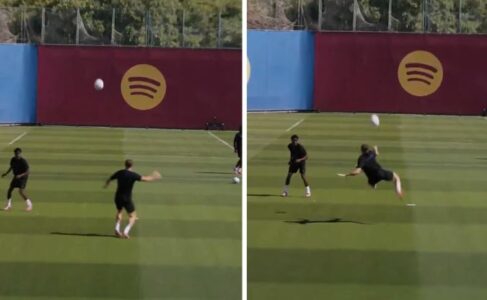 Lewandowski e paralajmëron kundërshtarin, realizon eurogol në stërvitje