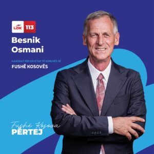 Besnik Osmani i LDK-së: Premton transparencë dhe profesionalizëm