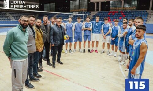 Fehmi Kupina viziton KV Prishtina: Premton mbështetje më të madhe për sportin në kryeqytet
