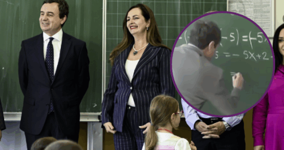 Kurti në ‘Hasan Prishtina’:  Zgjedh që mos të sfidohet me detyrë matematike