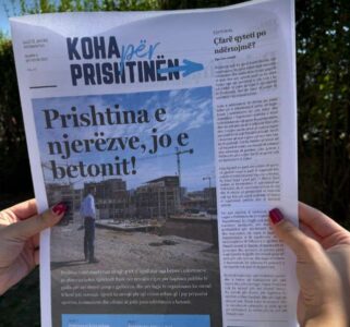 Uran Ismaili me numrin e pestë të gazetës javore: Zgjidhjet për betonin dhe 5 lagjet e Prishtinës