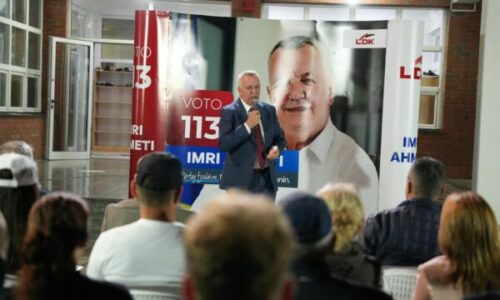 Imri Ahmeti me qytetarët e Rubovcit e Kojskës: Entuziazmi juaj është burim force për vizionin tonë