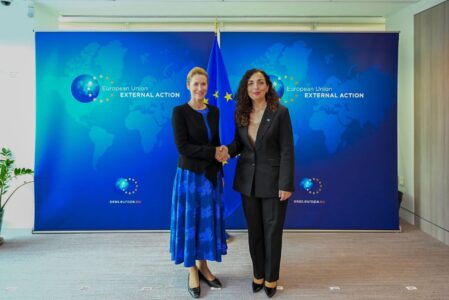 Osmani i kërkon sërish Kallasit heqjen e masave të BE-së ndaj Kosovës