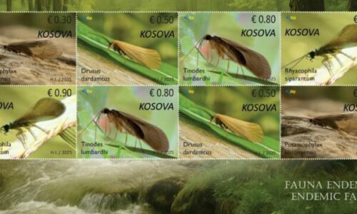 Posta e Kosovës emeton pulla postare për Faunën Endemike në Ditën Botërore të Lumenjve