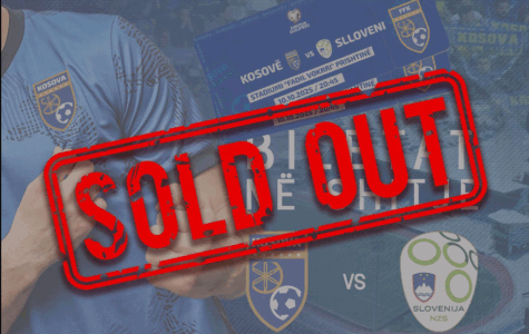 Shiten në kohë rekorde të gjitha biletat për ndeshjen Kosovë-Slloveni