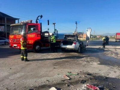 Pamje nga aksidenti fatal në Klinë, një nga viktimat është nga Deçani