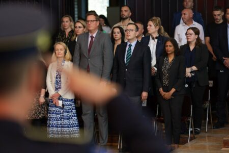 SHBA përkujton rreshterin Afrim Bunjaku në dyvjetorin e sulmit në Banjskë