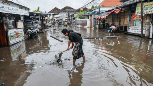 Përmbytje të mëdha në Bali të Indonezisë, të paktën 14 persona të vdekur