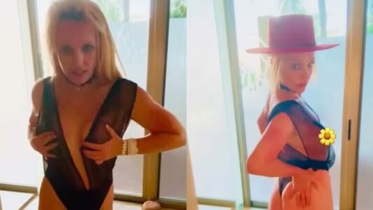 Britney Spears provokon sërish me vallëzimin në një veshje transparente