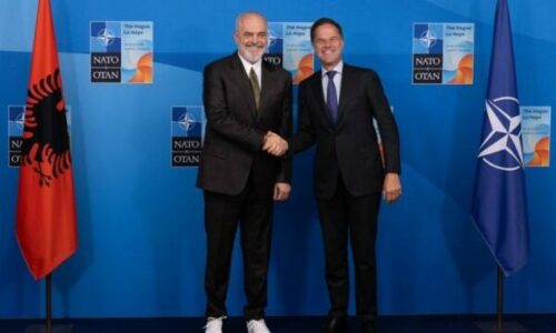 Edi Rama në Bruksel, takohet sot me shefin e NATO-s Mark Rutte