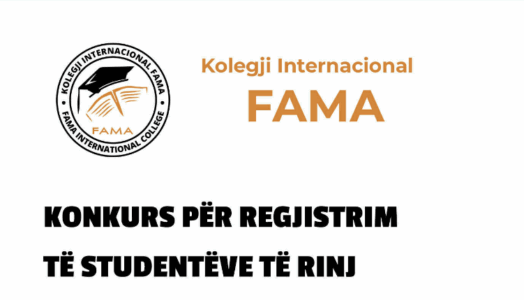 Kolegji Internacional FAMA hap dyert për studentët e rinj, regjistrimet për vitin akademik 2025/26 kanë nisur