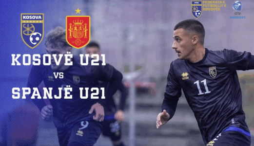 “Fadil Vokrri” ndezë dritat edhe sonte, Kosova ballafaqohet me Spanjën për Euro U21
