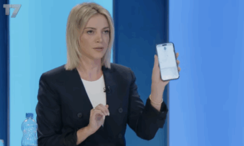 Kuçi thotë se vëllai i Bashkim Ramosajt i dërgoi mesazh kërcënues një aktivisti të PSD-së derisa ajo po flet në Pressing