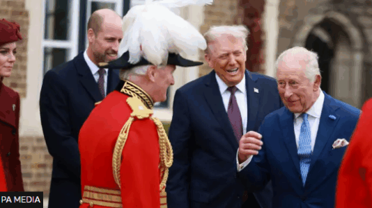 Trump pritet nga Mbreti Charles në Kështjellën Windsor në ditën e parë të vizitës shtetërore të tij në Mbretërinë e Bashkuar