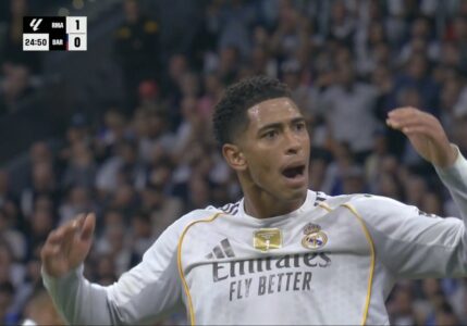 GOOOOOOOL! Real Madrid sërish në avantazh, shënon Bellingham