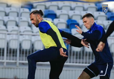 Dardanët zhvilluan seancën e fundit stërvitore para ndeshjes me Slloveninë