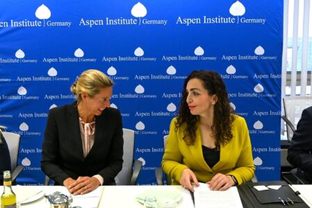 Osmani në Berlin: E ardhmja e Kosovës është e rrënjosur në demokraci