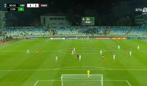 S’ka fitore për Dritën – skuadra kosovare barazon në “Fadil Vokrri” kundër ekipit nga Qipro