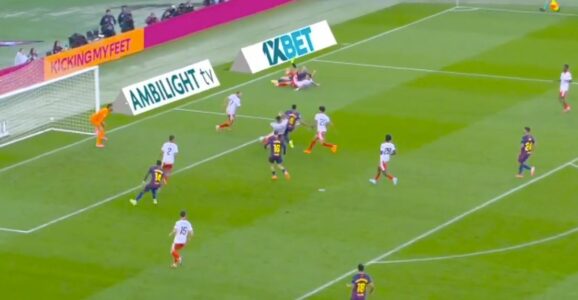 Araujo ia siguron tri pikë Barcelonës në fundin e ndeshjes