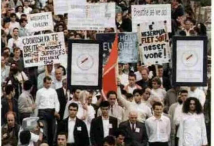 Osmani për protestën studentore të ’97-ës: Studentët na mësuan se liria nuk dhurohet por fitohet