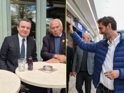 Kurti që pinte kafe në lokalin e Uran Ismailit, e sulmon në fushatë për Bon Vivantin