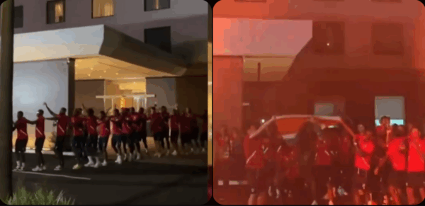 Qesharake: Tifozët e Panamasë u përpoqën t’i bezdisnin lojtarët surinamezë, por ata u përgjigjën duke dalë për të kërcyer dhe kënduar me ta