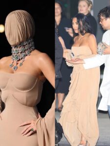 Pamje e çuditshme e Kim Kardashian: Fytyrën të mbuluar, por në qafë me 2.5 milionë dollarë