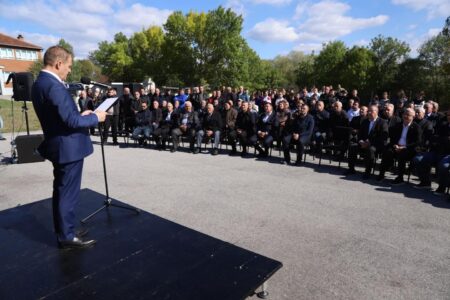 Ferit Idrizi: Sot kemi vendosur gurëthemelin për ndërtimin e Parkut të Reflektimit – Kompleksit Memorial për Martirët e Dumnicës së Poshtme