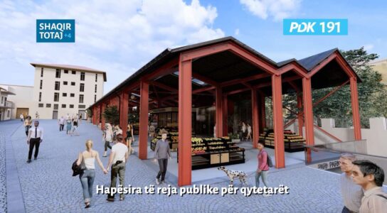 Fillon ndërtimi i parkingjeve të reja 500 metra nga Shadërvani, Totaj prezanton projektin e ri