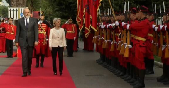 Von der Leyen pritet edhe nga kryeministri Rama
