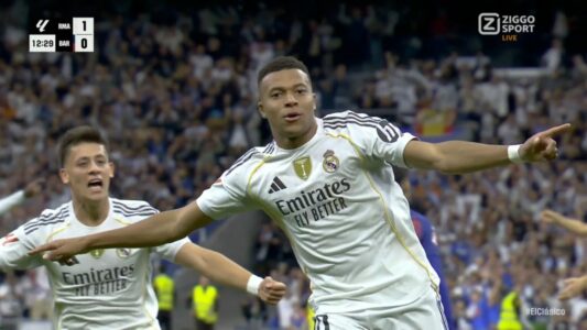 GOOOOOL: Mbappe shënon supergol ndaj Barcelonës