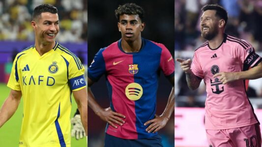 Cristiano Ronaldo lë pas Messin, shpallet futbollisti më i paguar në botë për vitin 2025 – Në ‘top 10’ edhe Lamine Yamal