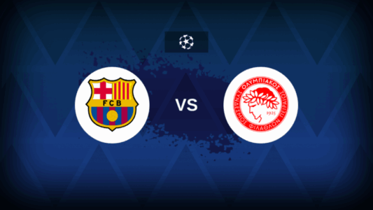 Barcelona – Olympiacos, formacionet zyrtare