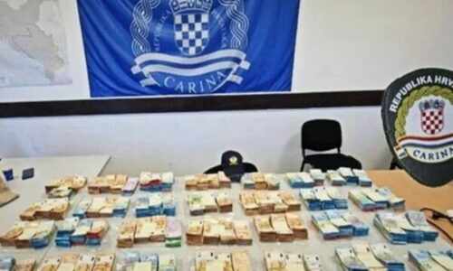 Kroaci: Gjenden mbi 700 mijë euro të fshehura në veturën e shqiptarit
