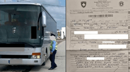 Shoferi kishte masë ndalimi aktive, sekuestrohet një autobus në Prizren