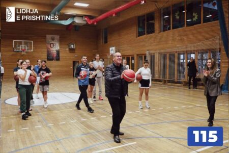 “Më shumë sport, më shumë sukses”, Kupina premton mbështetje për vajzat e basketbollit të Prishtinës
