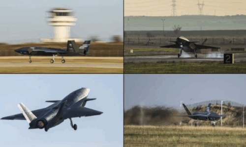 Aeroplani luftarak turk pa pilot përfundon fluturimin e parë me radar