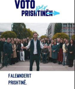 Uran Ismaili paralajmëron turin e ditës së fundit të fushatës: Vizitë në çdo lagje e fshat të Prishtinës