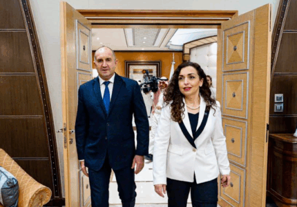 Heqja e masave të BE-së ndaj Kosovës, temë në takimin e Osmanit me presidentin bullgar