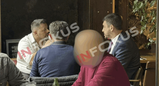 Të “nënshtruar” rreth LVV-së: Bekë Berisha i AAK-së në tavolinë me kandidatin e VV-së në Pejë Taulant Kelmendin